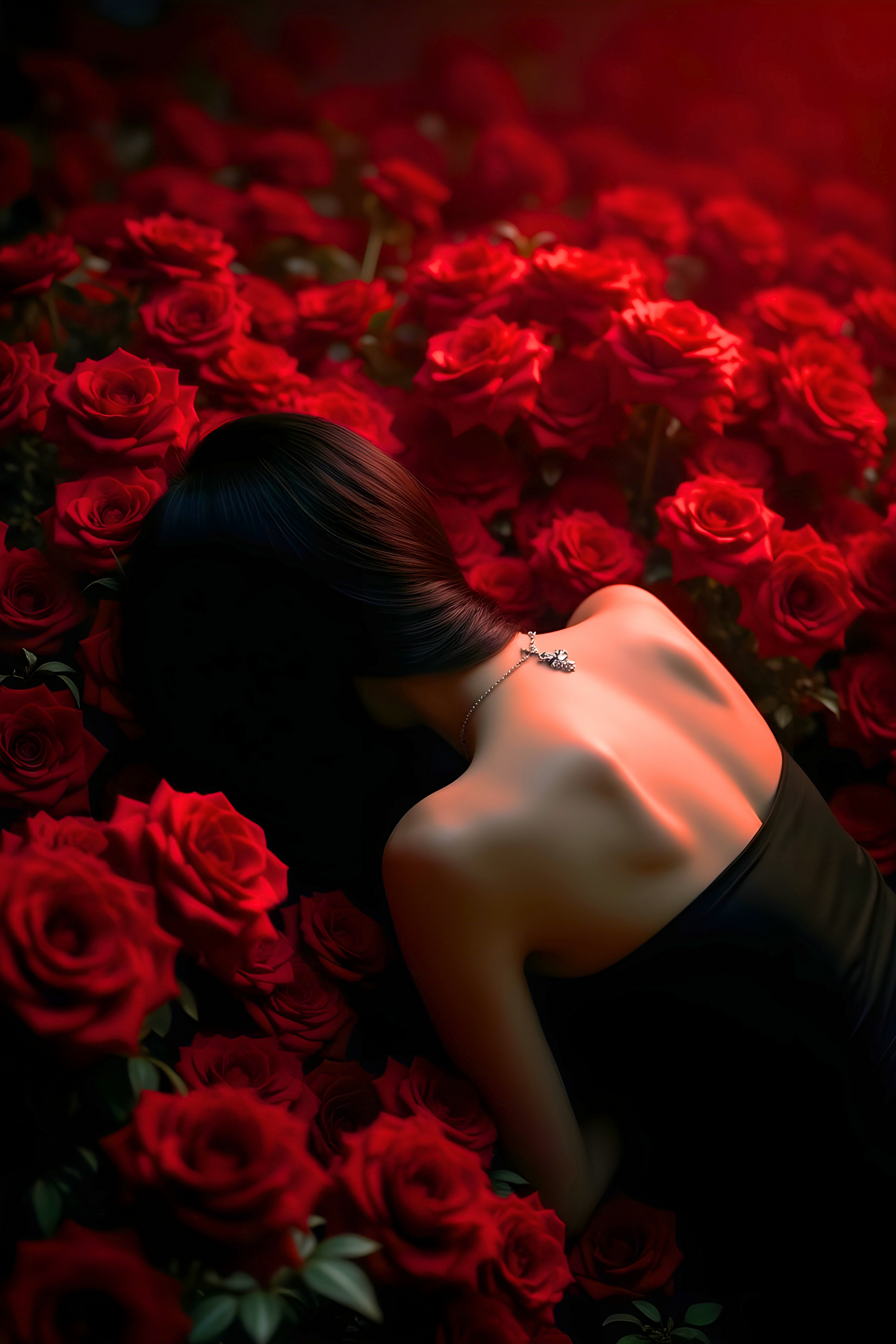 Scent of Her Silence – Printable Wall Art (Vertical)