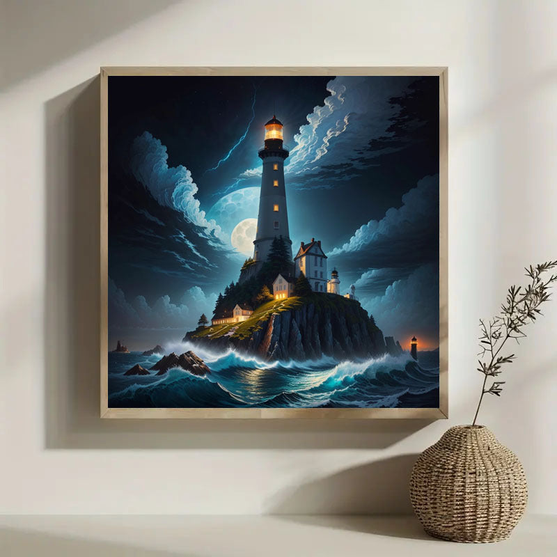 Diamond Painting Set - Full Diamond Round Water Diamond Art