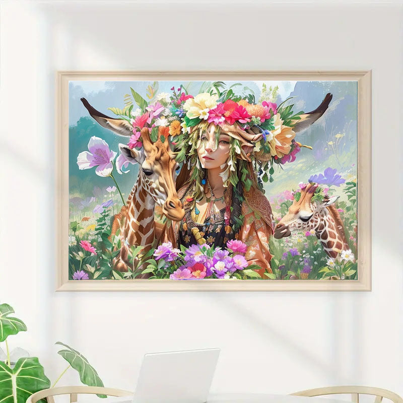 Diamond Painting Set - Full Diamond Round Water Diamond Art