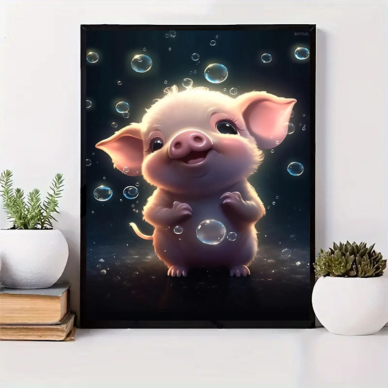 Diamond Painting Set - Full Diamond Round Water Diamond Art