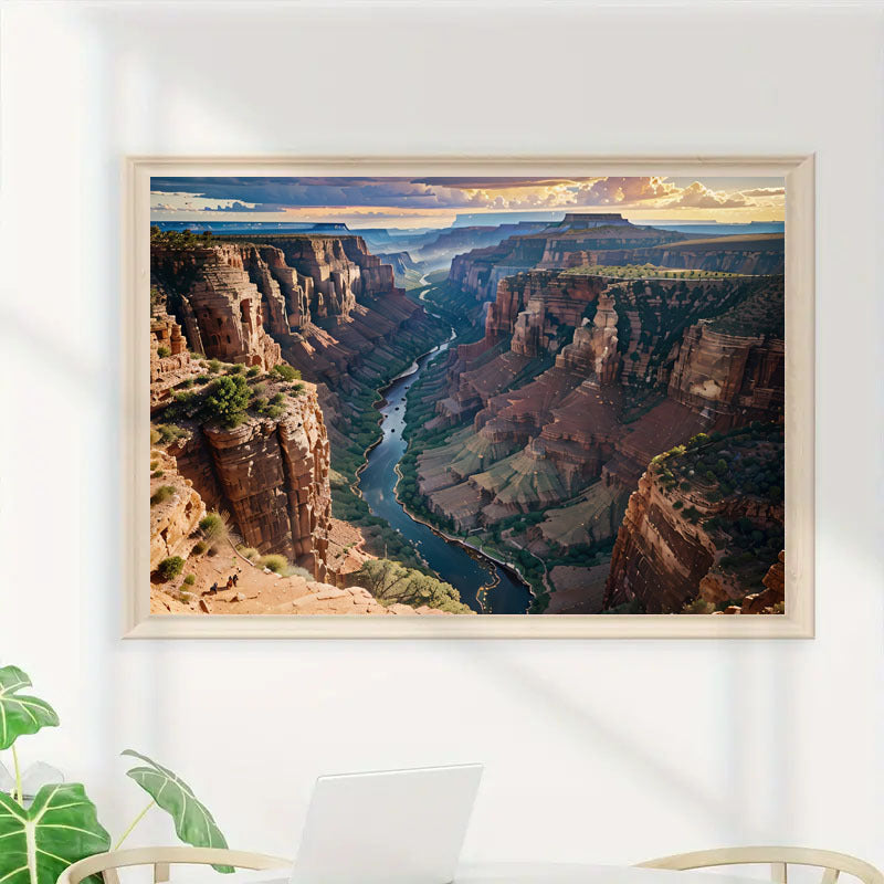 Diamond Painting Set - Full Diamond Round Water Diamond Art