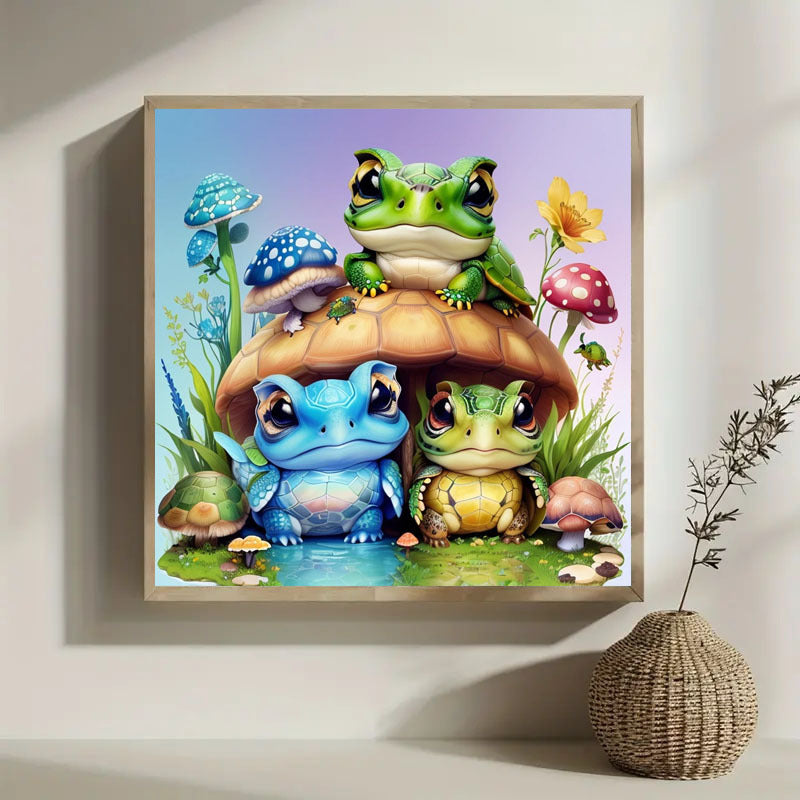 Diamond Painting Set - Full Diamond Round Water Diamond Art