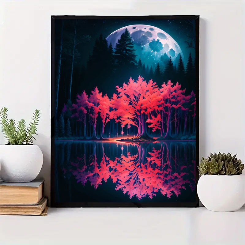 Diamond Painting Set - Full Diamond Round Water Diamond Art