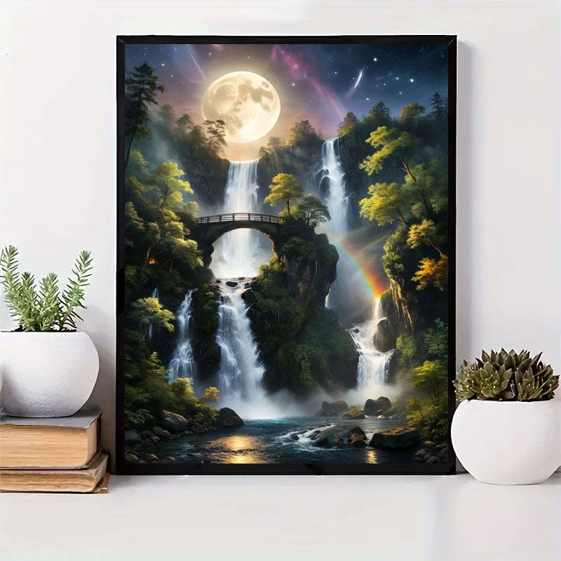 Diamond Painting Set - Full Diamond Round Water Diamond Art