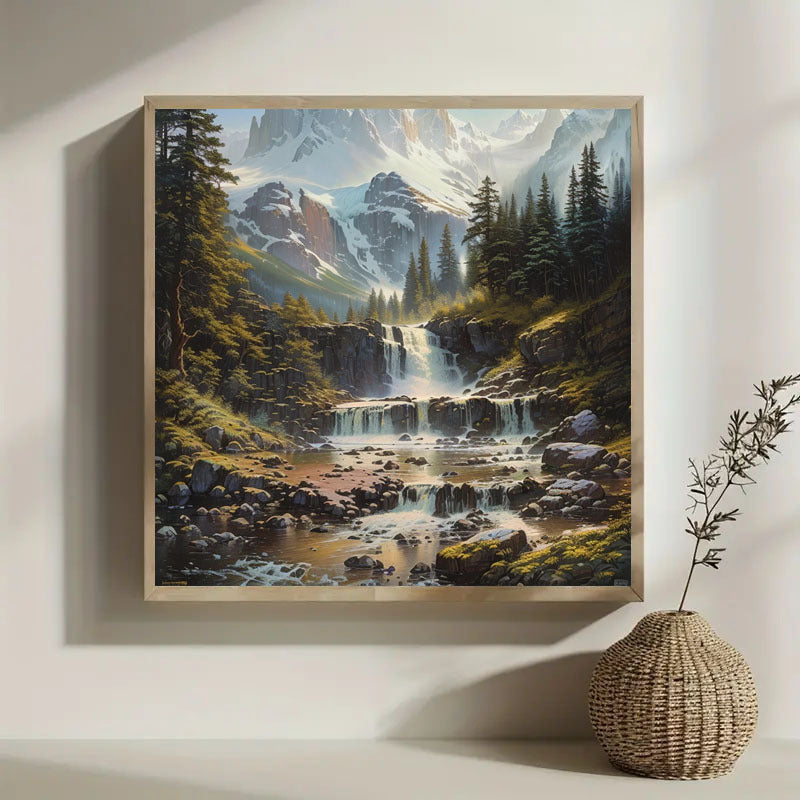 Diamond Painting Set - Full Diamond Round Water Diamond Art