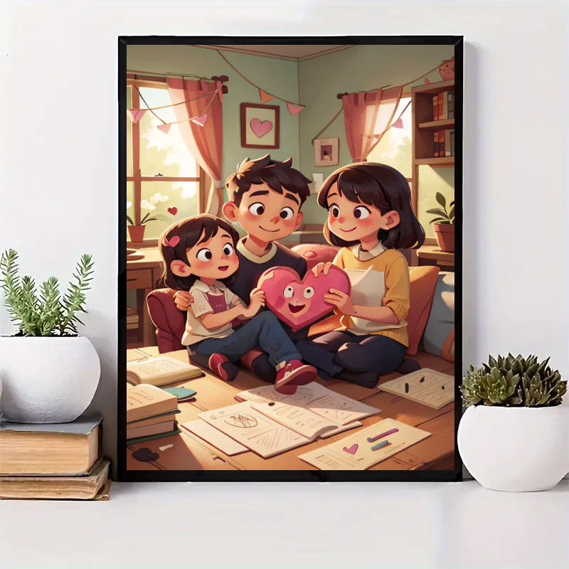 Diamond Painting Set - Full Diamond Round Water Diamond Art