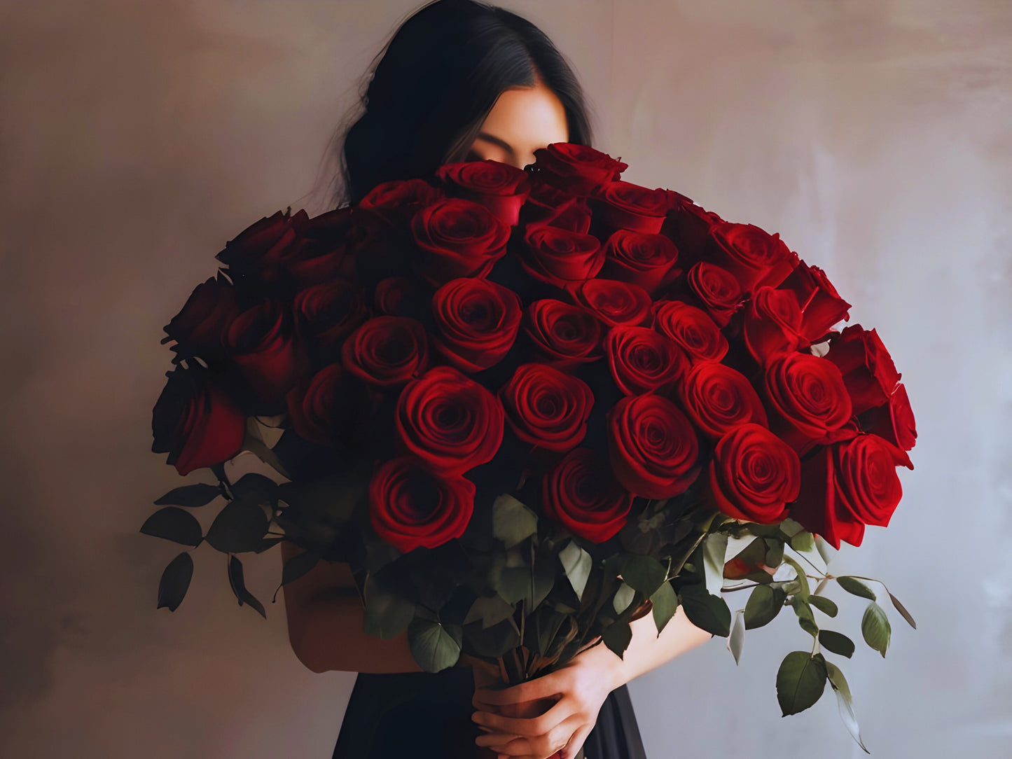 “Hidden in Roses – Dark Feminine Printable Wall Art for Bedroom & Self-Love Corners”